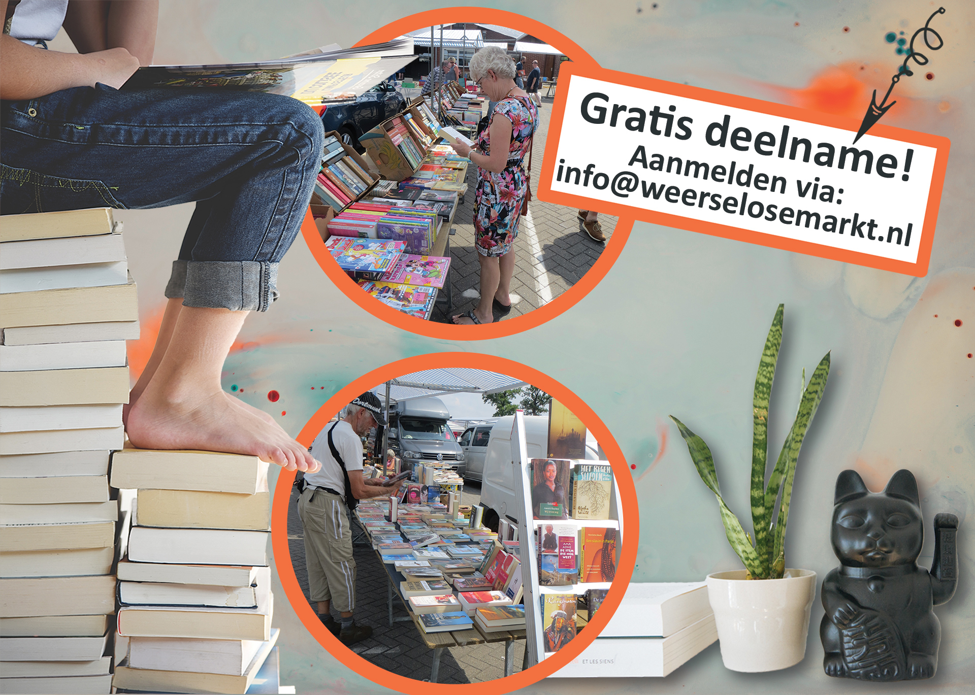 Boekenmarkt 13 juli 2025