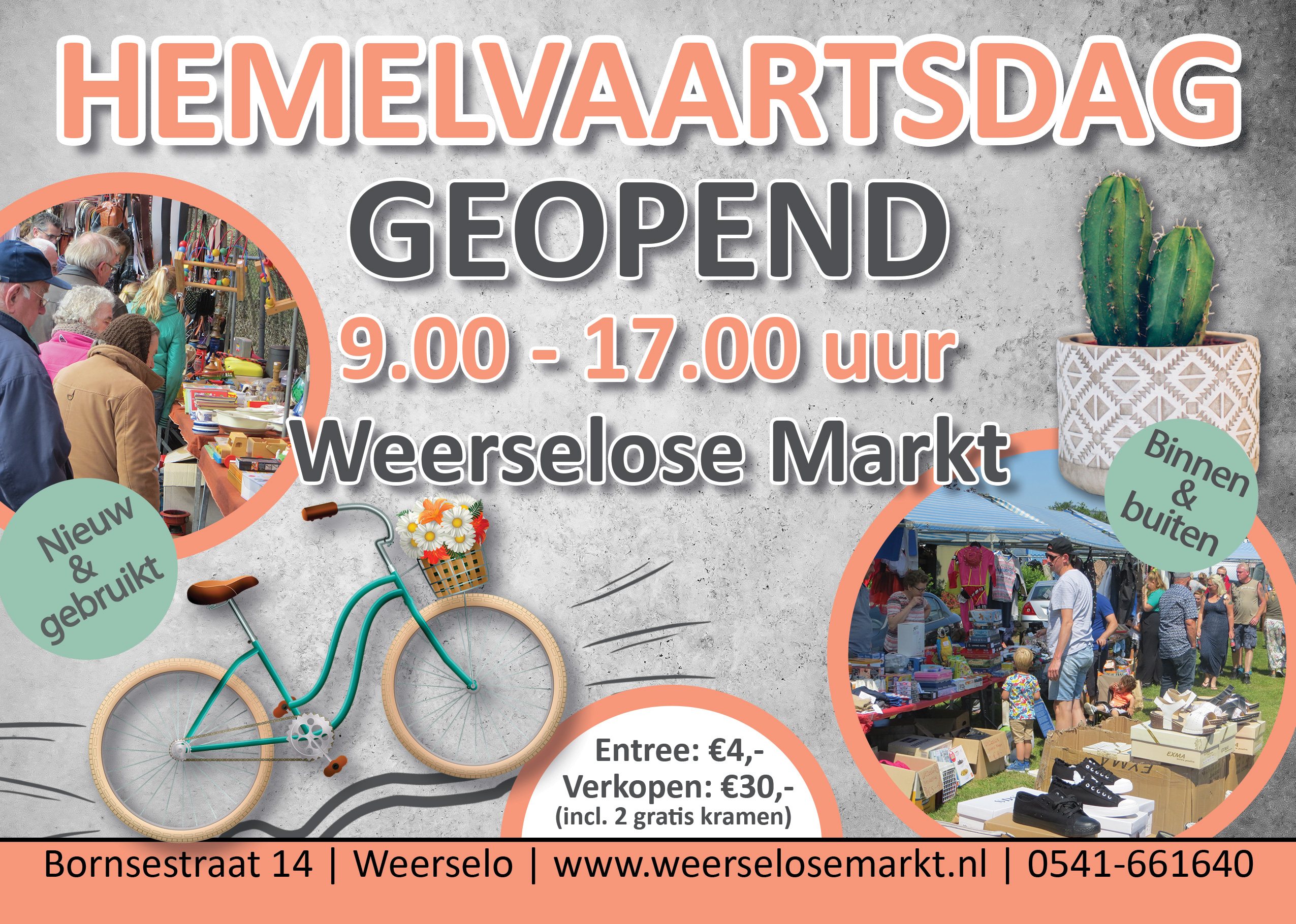 Hemelvaartsdag 29 mei 2025